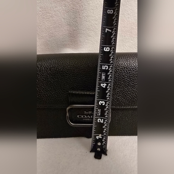 Coach Choulder Bag, Black With 2 Straps - Picture 5 of 16